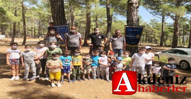 Silifke Rotary Kulübün’den “Baba Çocuk Kampı”