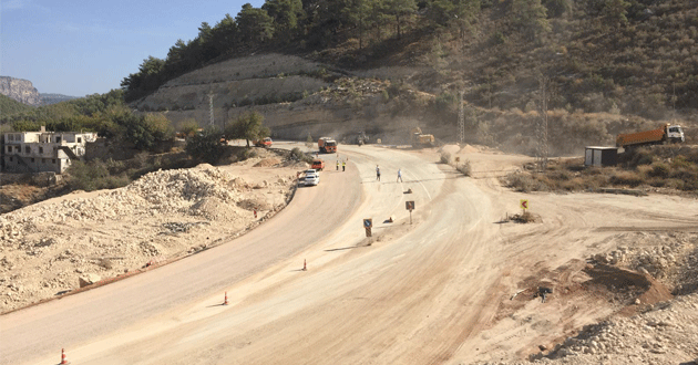 Silifke-Mut Karayolu  trafiğe açıldı