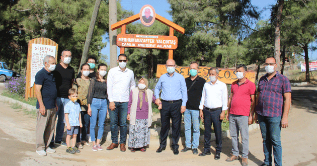 Merhum Muzaffer Yalçıntaş Çamlık Mesire Alanı açıldı