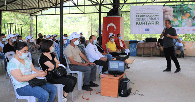 TOROSLAR'DA ÇİFTÇİLER BİLİNÇLENİYOR, DOĞAYLA UYUMLU ÜRETİM ARTIYOR