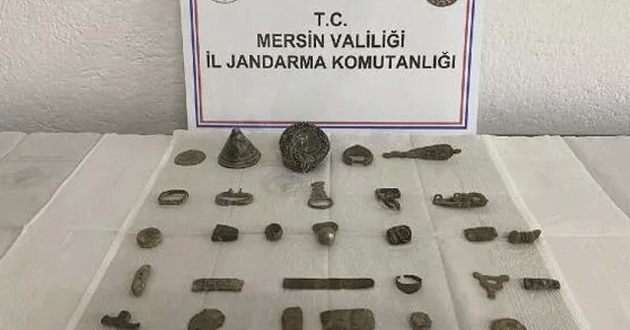 Bizans eserlerine satılmadan el konuldu