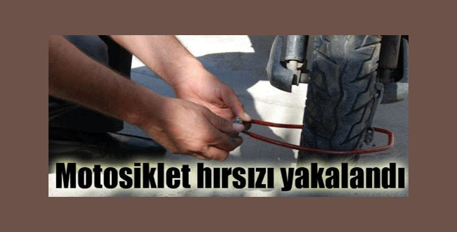 Motosiklet hırsızları yakalandı