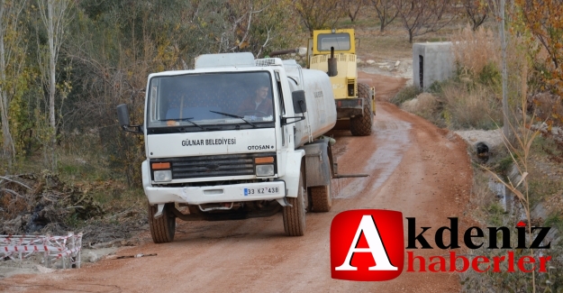 GÜLNAR BELEDİYESİ ASFALT ÇALIŞMALARI ARALIKSIZ DEVAM EDİYOR.