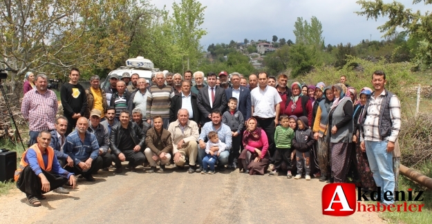 AKDOĞAN, DUA VE ALKIŞLARLA KARŞILANDI