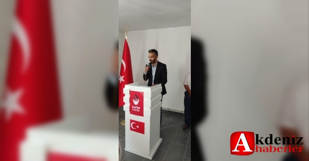 ZAFER PARTİSİ SİLİFKE İLÇE BAŞKANINI SEÇTİ