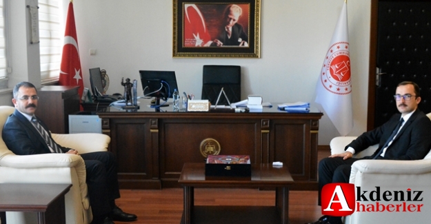 Tarsus Cumhuriyet Başsavcısından Silifke Adliyesine ziyaret