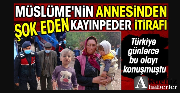 Anneden şok itiraf!