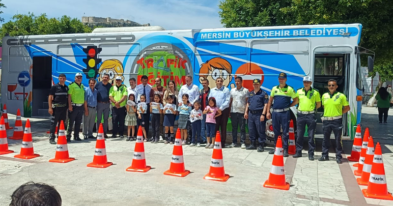 Öğrenciler trafik eğitimi aldı