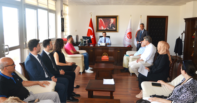 Silifke Adalet Sarayında koordinasyon kurulu toplandı