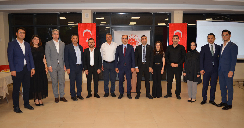 Silifke Adliyesinde veda programı düzenlendi