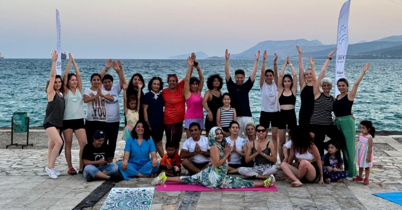 Silifke'de dünya yoga günü etkinliği
