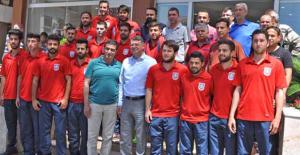 Şampiyon Takımdan Başkan Turgut'a teşekkür