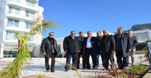 Milletvekili Taşkın Marpessa Blue Beach Oteli ziyaret etti