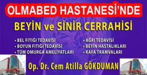 Olbamed hastanesinde beyin ve sinir cerrahi uzmanı göreve başladı