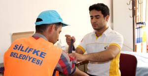 Belediye personeli, sağlık taramasından geçti