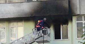 İş yerinde Çıkan Yangın Kısa zamanda söndürüldü