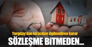 Yargıtay'dan kiracıları ilgilendiren karar