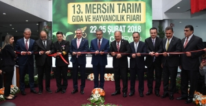 13. Mersin Tarım, Gıda Ve Hayvancılık Fuarı Açıldı