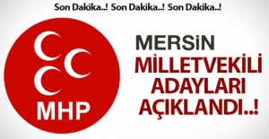 MHP Milletvekili adaylar açıklandı