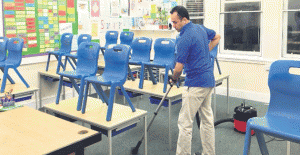 Okullara 20 bin güvenlikçi 60 bin temizlikçi