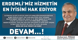 ERDEMLİ İÇİN DEVAM