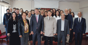 Başkan Turgut, Öğretmen ve Öğrencilerle bir araya geldi
