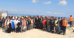 Başkan Turgut’tan, MEDMAR personeline ziyaret