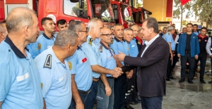 Başkan Seçer, “İtfaiye Ekiplerimiz Çok Kutsal Bir İş Yapıyor”