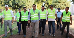 Başkan Yılmaz, ‘Daha Temiz Çevre İçin’ Yumuktepe Höyüğü’nden Seslendi