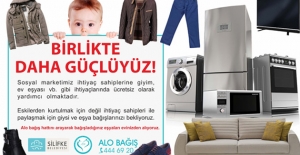 Sosyal Markete bağışlar devam ediyor