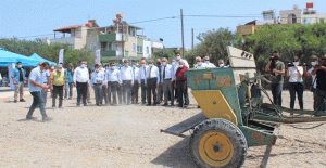 Mersin Valisi Su, Silifke'de çeltik ekim törenine katıldı