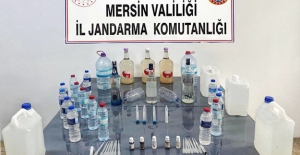 Jandarma’dan sahte içki operasyonu: 2 gözaltı
