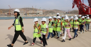 Öğrencı̇ler, Akkuyu NGS Sahasını Gezdi