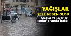 Yağışlar Silifke’yi göle çevirdi