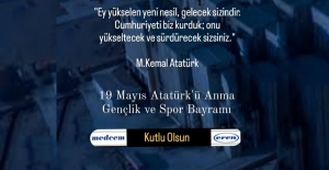 Medcem Çimento, 19 Mayıs Atatürk#039;ü...