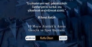 Medcem Çimento, 19 Mayıs Atatürk'ü Anma Gençlik ve Spor Bayramı'nı kutladı.