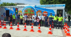 Öğrenciler trafik eğitimi aldı